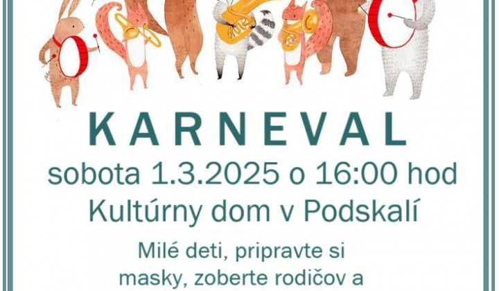 Fašiangy a karneval 2025